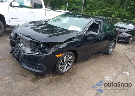 2016 Honda Civic Ex z USA, uszkodzony, nr VIN 19XFC2F75GE236744